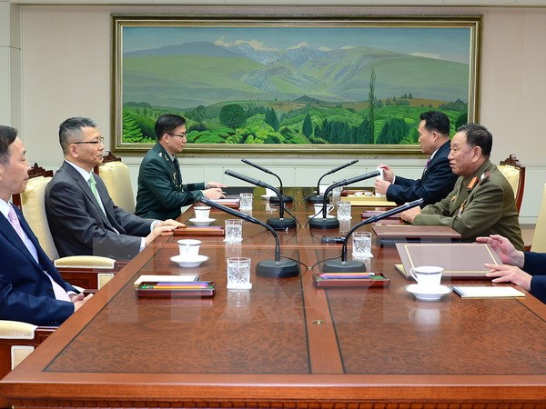 ສ.ເກົາຫຼີແລະສປປ.ເກົາຫຼີເຫັນດິຈັດຕັ້ງການເຈລະຈາຂັ້ນຮອງລັດຖະມົນຕີເພື່ອປັບປຸງການພົວພັນ