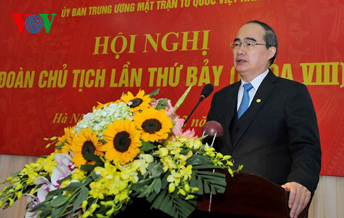 ຍົກສູງບົດບາດ,ທີ່ຕັ້ງຂອງແນວໂຮມປະເທດຊາດຫວຽດນາມໃນລະບົບກນເມືອງ