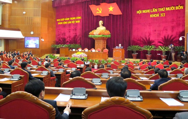 ອັດກອງປະຊຸມຄັ້ງທີ14ຄະນະບໍລິຫານງານສູນກາງພັກກອມມູນິດຫວຽດນາມຊຸກທີ11