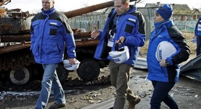 ຢູແກຼນເກີດເຫດຍິງປືນໃສ່ບັນດານັກສັງເກດການOSCEຢູ່ພາກຕາເວັນອອກ