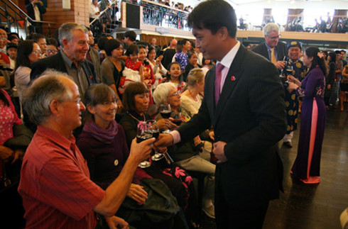 ຊາວຫວຽດນາມອາໄສຢູ່Auckland,ນິວຊີແລນຈັດຕັ້ງງານພົບປະເນື່ອງໃນໂອກາດປີໃໝ່ປີວອກ