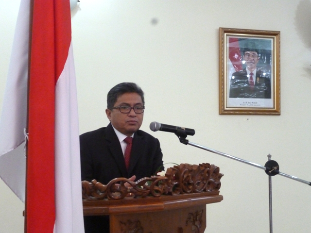 ມອບຫລຽນກາທີ່ລະນຶກ”ເພື່ອສັນຕິພາບ,ມິດຕະພາບລະຫວ່າງບັນດາຊາດ”ໃຫ້ທ່ານເອກອັກຄະລັດຖະທູດອິນໂດເນເຊຍ