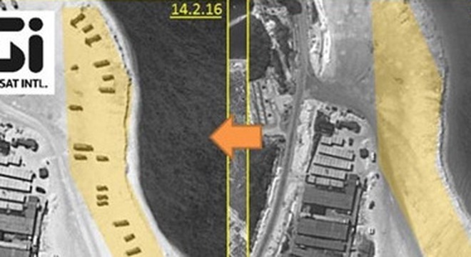 ອາເມລິກາມີປະຕິກິລິຍາຢ່າງແຮງຕໍ່ຄວາມຕັ້ງໃຈນຳໃຊ້ການທະຫານຢູ່ທະເລຕາເວັນອອກຂອງຈີນ