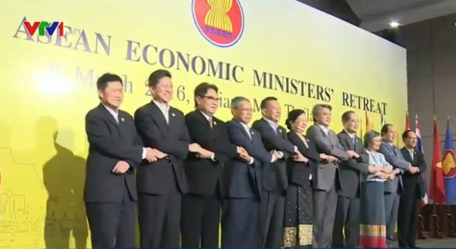 ໄຂກອງປະຊຸມວົງແຄບລັດຖະມົນຕີເສດຖະກິດ ອາຊຽນ ຄັ້ງທີ 22