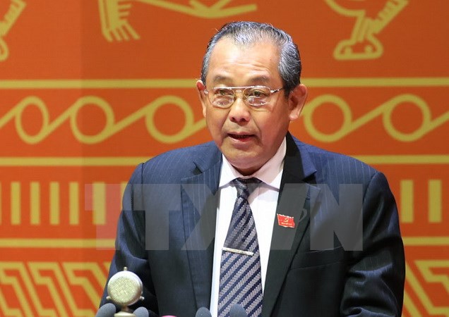 ປະທານສານປະຊາຊົນສູງສຸດຫວຽດນາມຕ້ອນຮັບລັດຖະມົນຕີກະຊວງຍຸຕິທຳ ອາແຊັກໄບຢານ