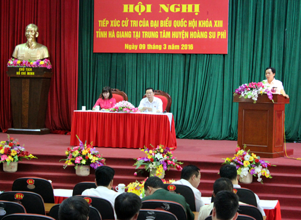 ບັນດາຄະນະສະມາຊິກສະພາແຫ່ງຊາດຮັບຮູ້ຄຳເຫັນຂອງຜູ້ມີສິດເລືອກຕັ້ງຢູ່ທ້ອງຖິ່ນຕ່າງໆ