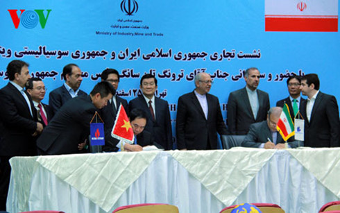 ຫວຽດນາມປາດຖະໜາຢາກພັດທະນາການພົວພັນຮ່ວມມືຫລາຍດ້ານກັບອີຣານກ່ວາອີກ