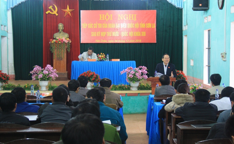 ຜູ້ມີສິດເລືອກຕັ້ງແຂວງເຊີນລາມີຄວາມຫວັງຕໍ່ກອງປະຊຸມສະໄໝສາມັນເທື່ອທີ11ສະພາແຫ່ງຊາດຊຸດທີ13