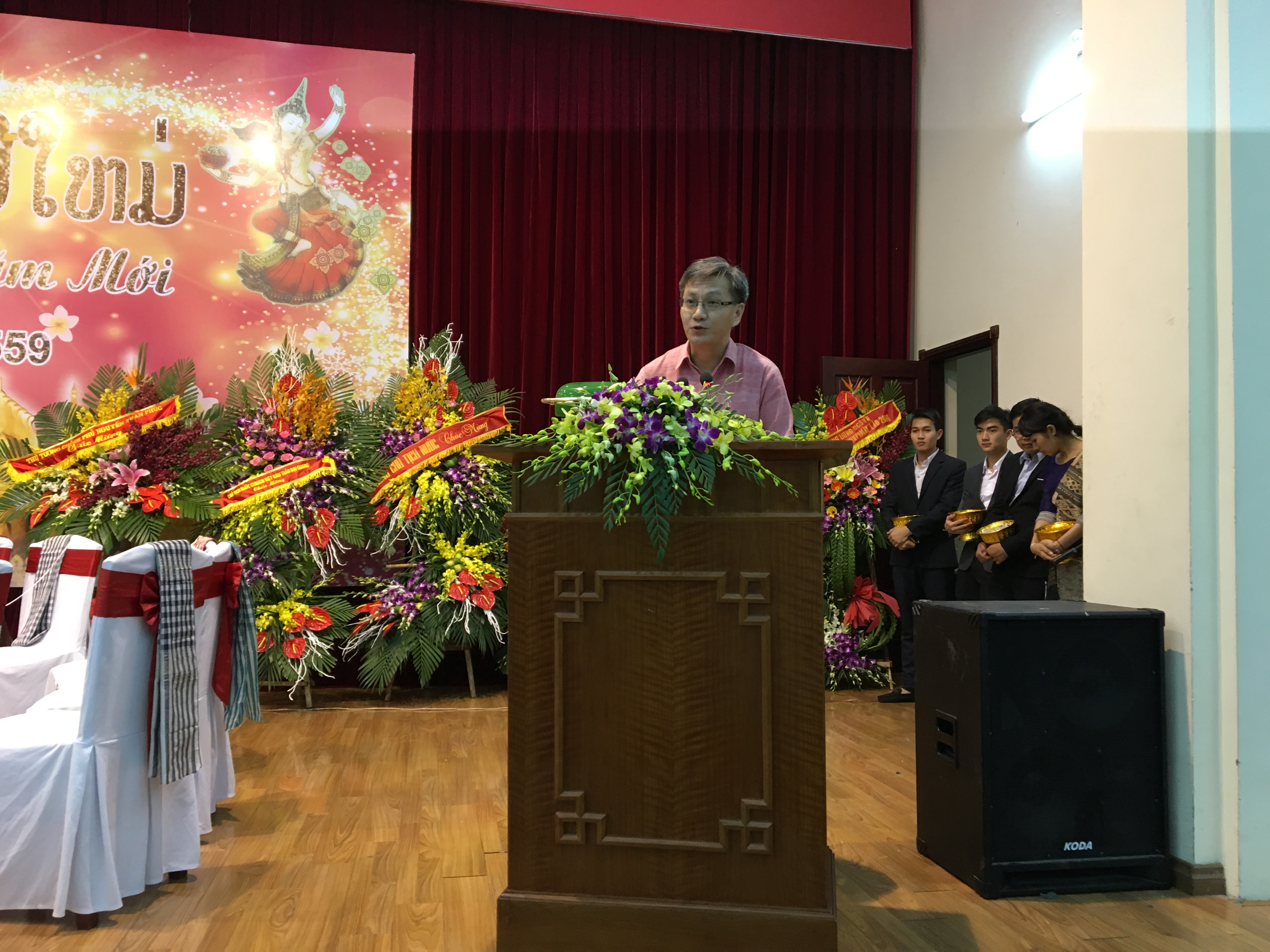 ຕ້ອນຮັບບຸນປີໃໝ່ລາວຢູ່ຮ່າໂນ້ຍ