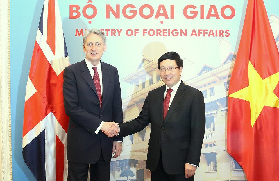 ຫວຽດນາມແລະລາຊະອານາຈັກອັງກິດເພີ່ມທະວີການພົວພັນຮ່ວມມື