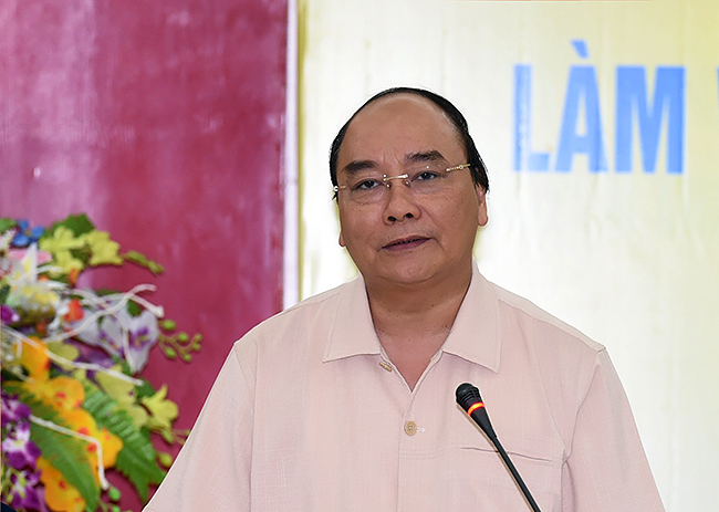 ຂໍ້ສະຫຼຸບຂອງນາຍົກລັດຖະມົນຕີທີ່ການເຮັດວຽກກັບບັນດາທ້ອງຖິ່ນຖືດຜົນສະທ້ອນຈາກປະກົດການສິນທະເລຕາຍຜິດປົກກະຕິ