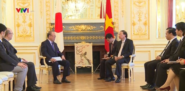 ນຳການພົວພັນລະຫວ່າງ2ກຸ່ມສະມາຊິກລັດຖະສະພາມິດຕະພາບຫວຽດນາມ-ຍີ່ປຸ່ນເຂົ້າສູ່ລວງເລິກ,ແທດຈິງແລະມີປະສິດທິຜົນ