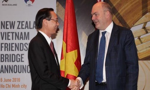 ກໍ່ສ້າງຂົວມິດຕະພາບຫວຽດນາມ-ນິວຊີແລນຢູ່ນະຄອນ ໂຮ່ຈີມິນ