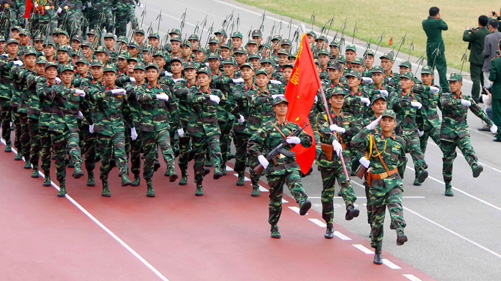 ຍູ້ແຮງການປະຕິບັດນະໂຍບາຍສົມທົບລະຫວ່າງເສດຖະກິດກັບການປ້ອງກັນຊາດ ປ້ອງກັນຄວາມສະຫງົບ