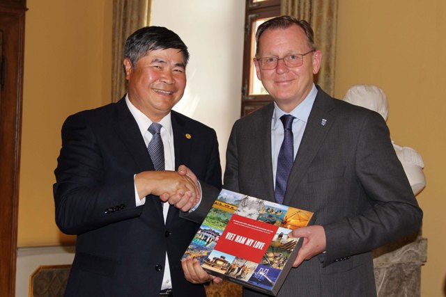 ຊຸກຍູ້ການຮ່ວມມືລະຫວ່າງຫວຽດນາມແລະລັດຕ່າງໆຂອງສ.ເຢຍລະມັນ