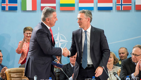 ສະພາແຫ່ງຊາດສ.Montenegroຮັບຮອງເອົາມະຕິສະໜັບສະໜູນການເຂົ້າຮ່ວມNATO