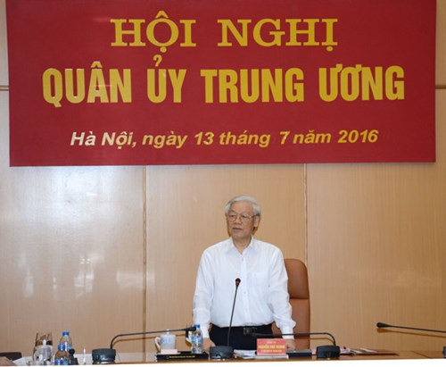 ຄະນະພັກການທະຫານສູນກາງປະຕິບັດມະຕິກອງປະຊຸມໃຫຍ່ຄັ້ງທີ12ຂອງພັກກອມມູນິດຫວຽດນາມ