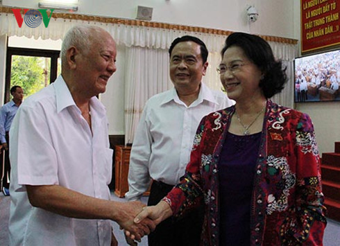 ບັນດາການນຳພັກ, ສະພາແຫ່ງຊາດລົງ ພົບປະກັບຜູ້ມີສິດເລືອກຕັ້ງ