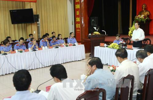 ປະທານປະເທດເຈີ່ນດ້າຍກວາງເຮັດວຽກກັບອົງການໄອຍະການປະຊາຊົນສູງສຸດ