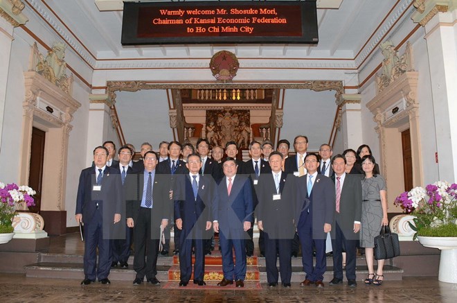 ນະຄອນໂຮ່ຈີມິນແມ່ນສະຖານທີ່ລົງທຶນໄວ້ເນື້ອເຊື່ອໃຈຂອງບັນດາວິສາຫະກິດເຂດKansai,ຍີ່ປຸ່ນ