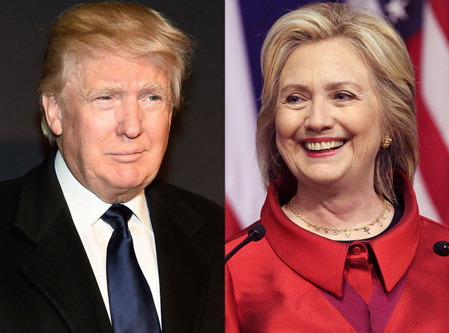 ທ່ານນາງClinton ພວມນຳໜ້າກ່ຽວກັບອັດຕາຜູ້ສະໜັບສະໜູນຢູ່5ລັດສຳຄັນ